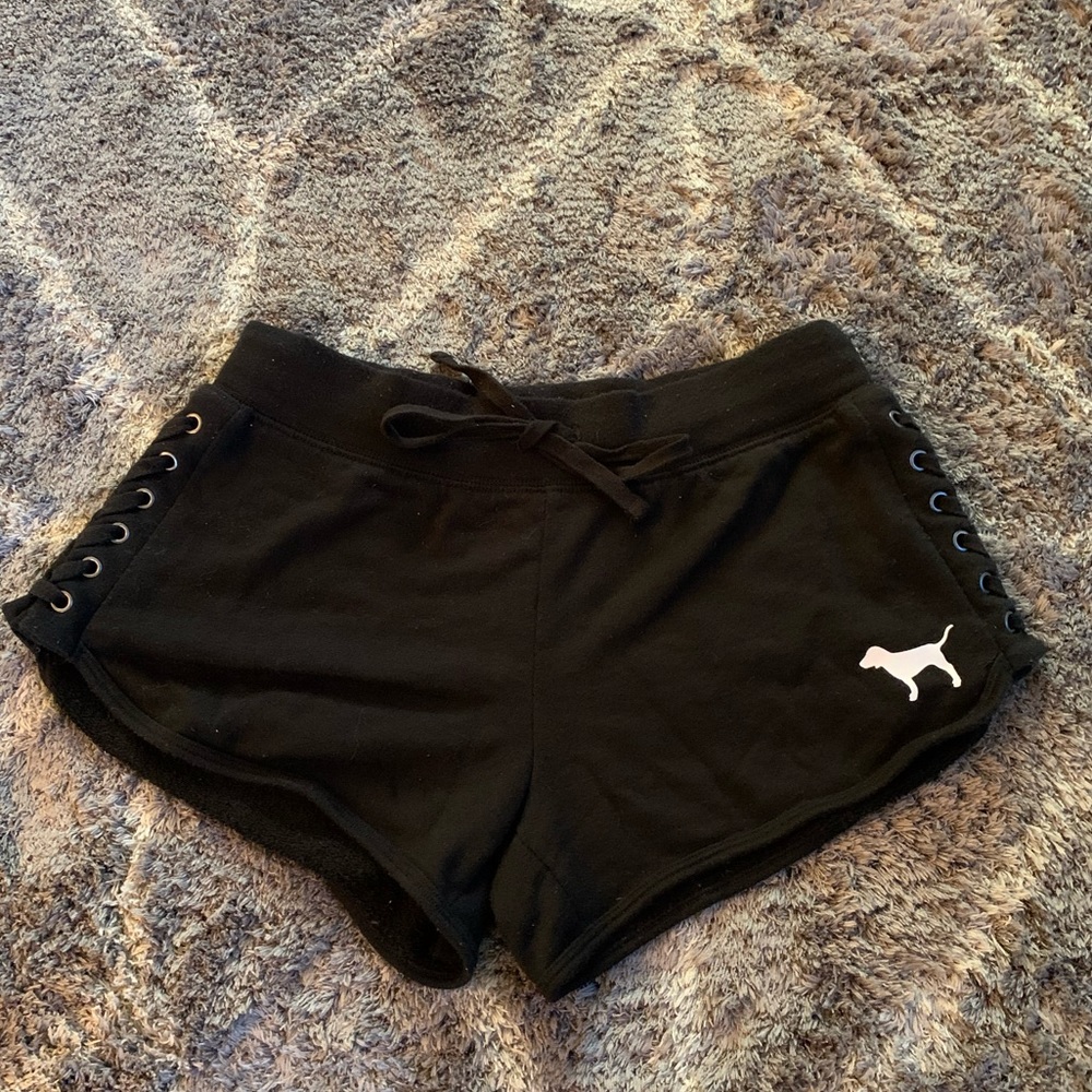 VS PINK Lace up shorts  ❤️